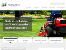 Tablet Screenshot of concentricintl.com